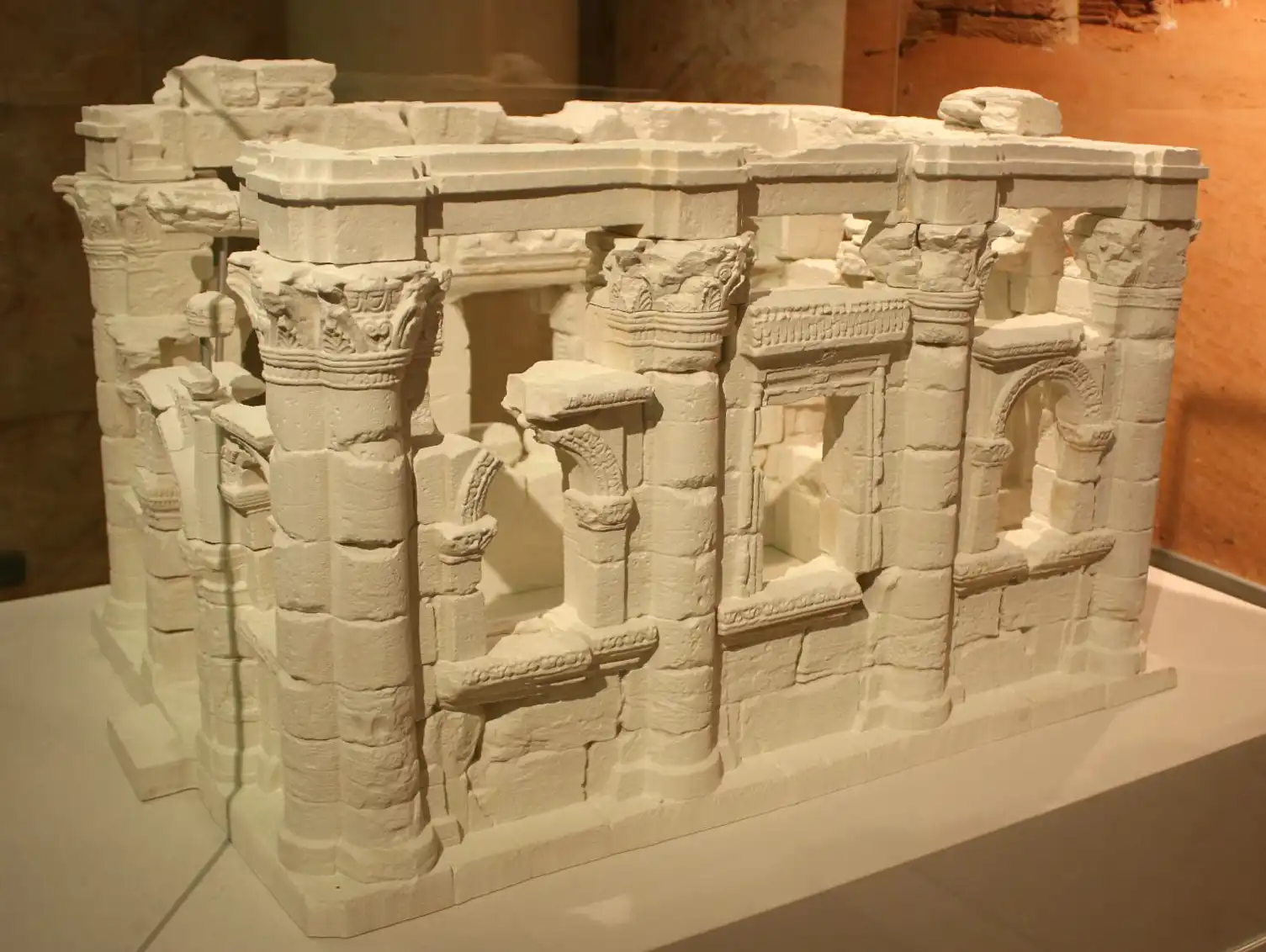 Naga - Hathorkapelle (Sudan) - 3D-Druck der Hathorkapelle im Maßstab 1:10