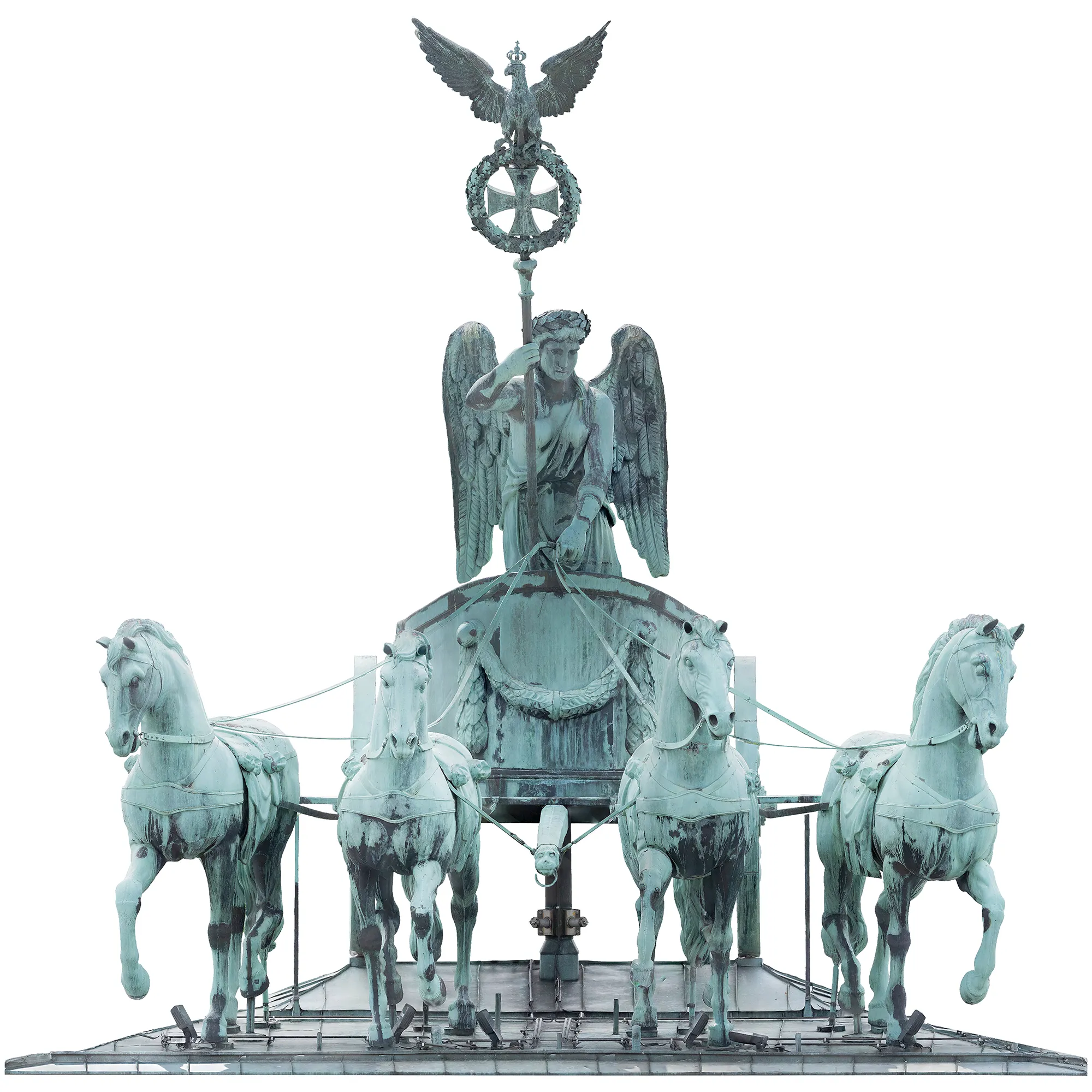 Brandenburger Tor - fotorealistische und maßstabstreue Messbilder der Quadriga