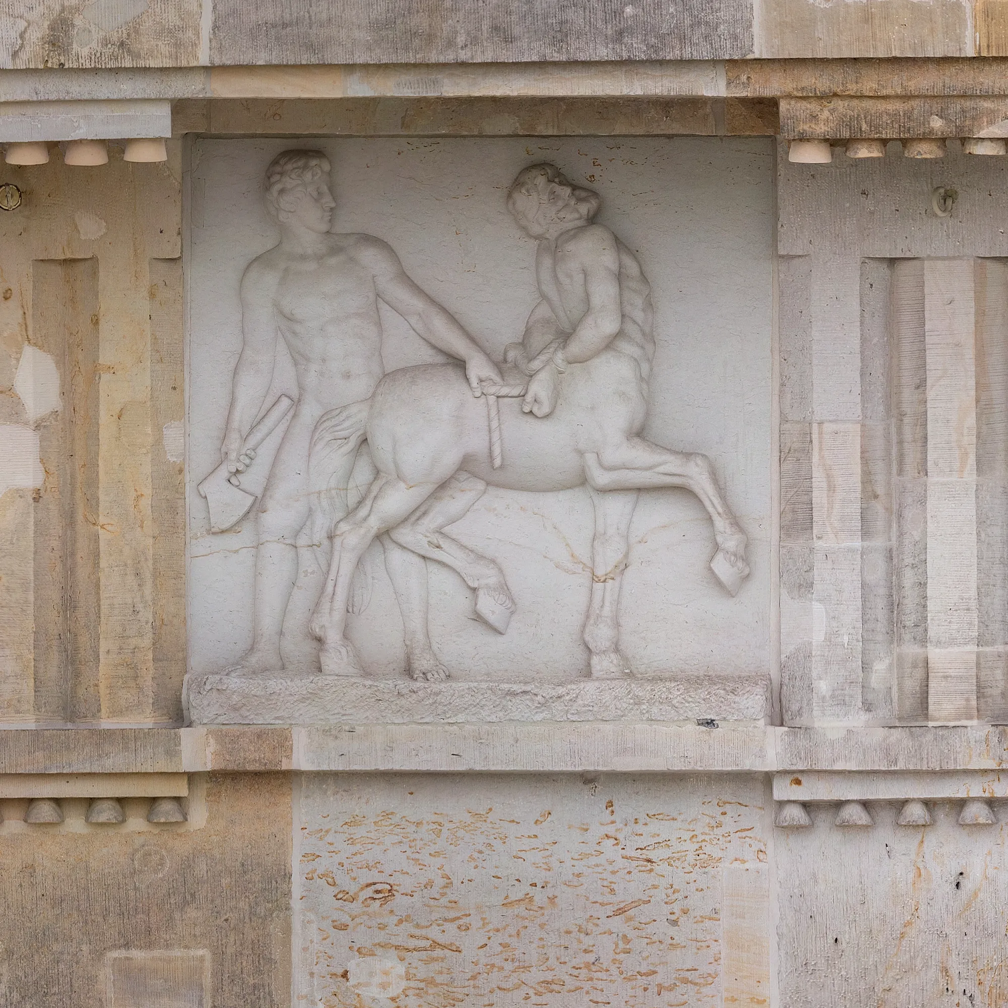 Brandenburger Tor - Ausschnitt Messbild Westfassade