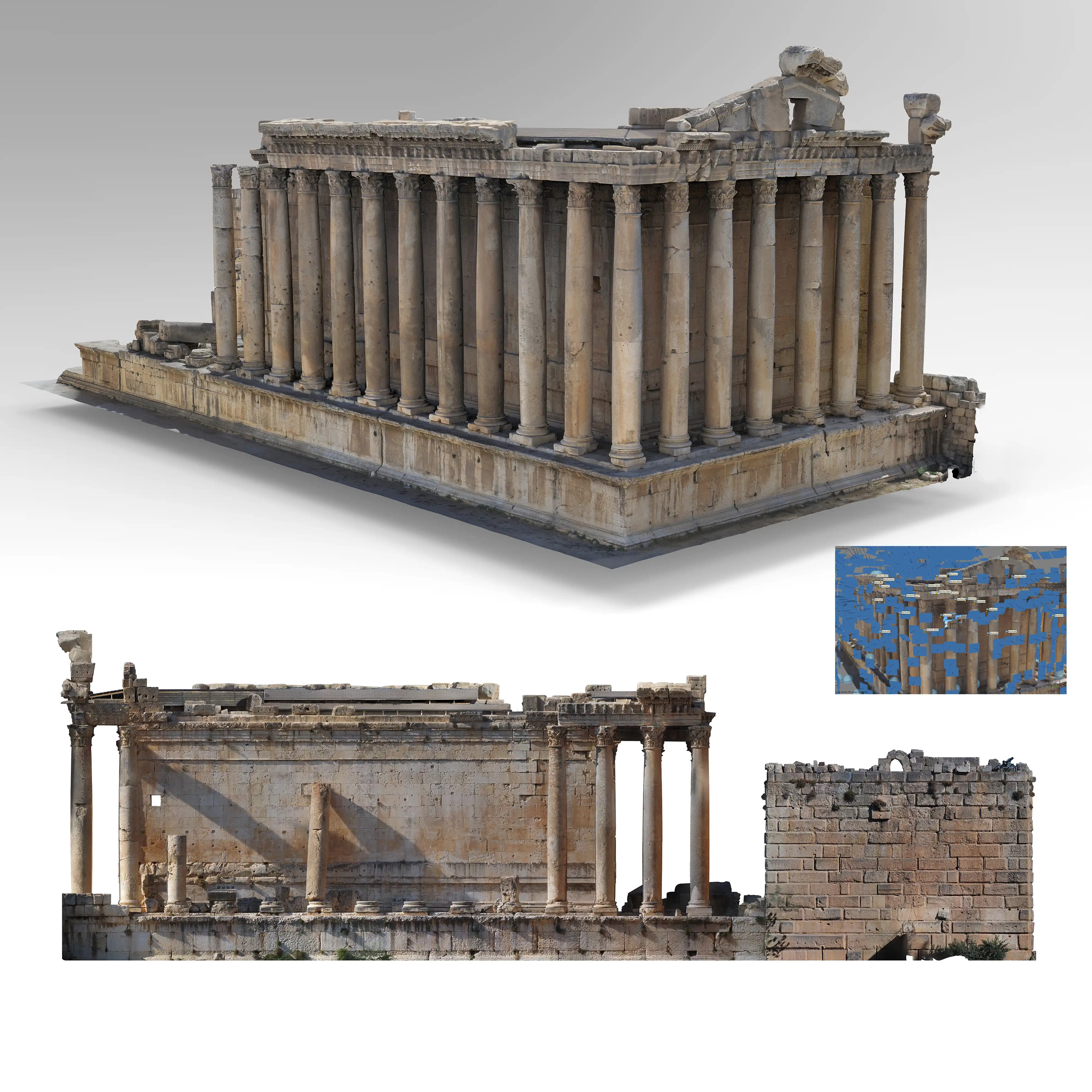 Ausgabe von 3D-Modellen und maßstabstreuen Messbildern