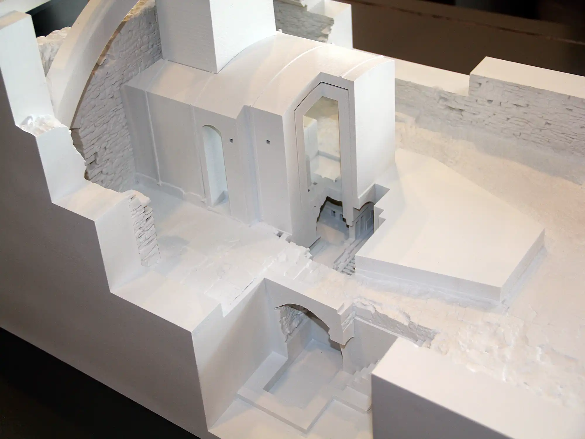 Porzellanbrennöfen im Fürstenberger Schloss - 3D-Druck des Ausstellungsmodelles