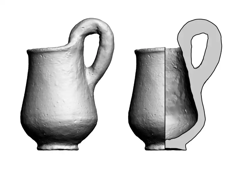 Naga-Funde - 3D und 2D-Dokumentation von Keramik