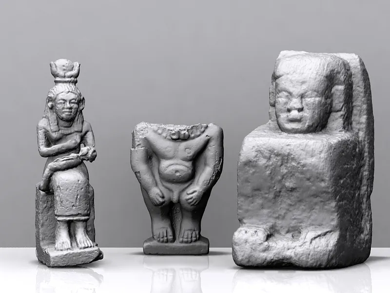 Naga-Funde - Ausgabe von druckfertigen 3D-Modellen