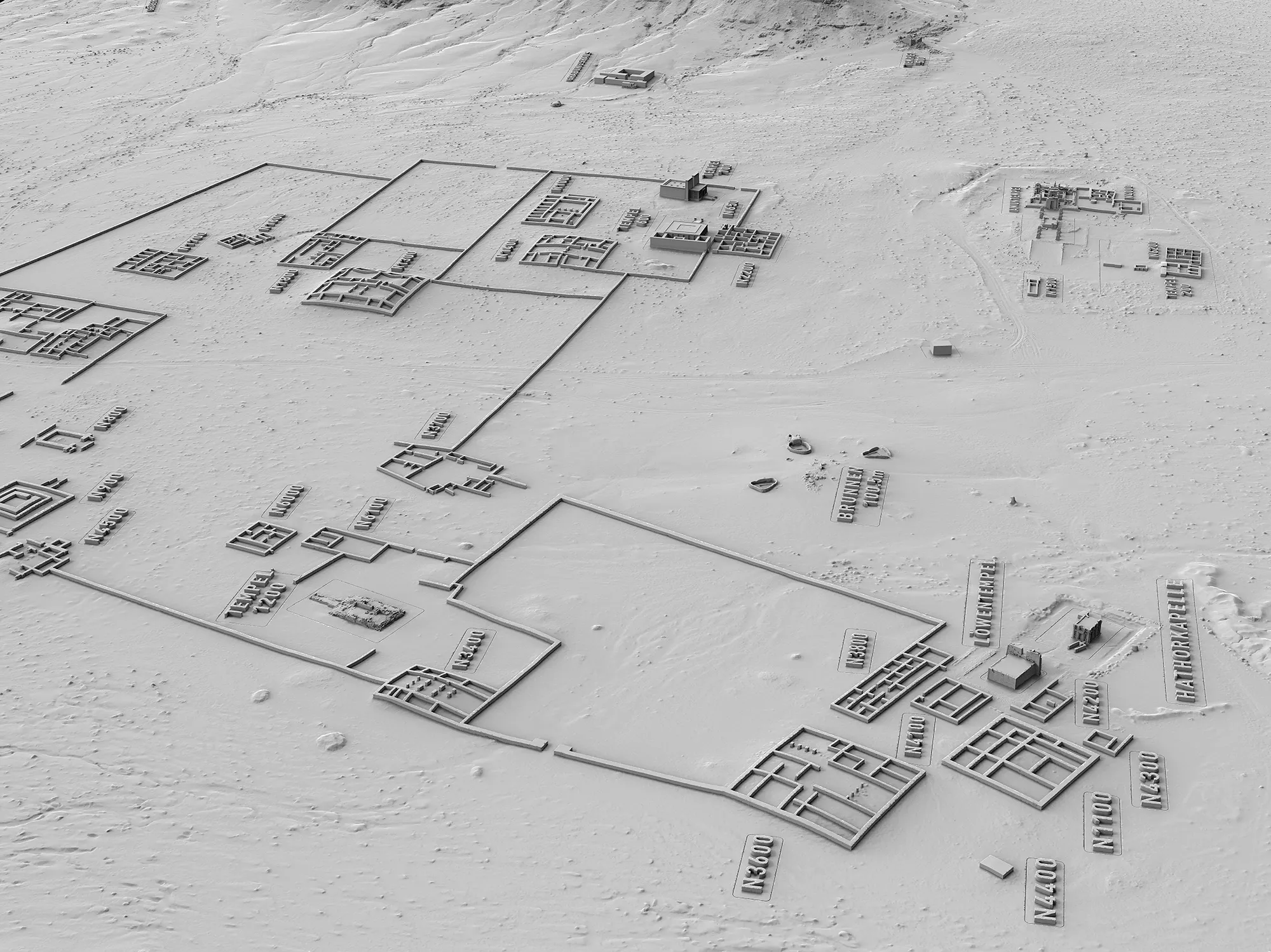 Naga-Geländemodell - Datenaufbereitung für eine maßstabstreues Tastmodell für eine Sonderausstellung