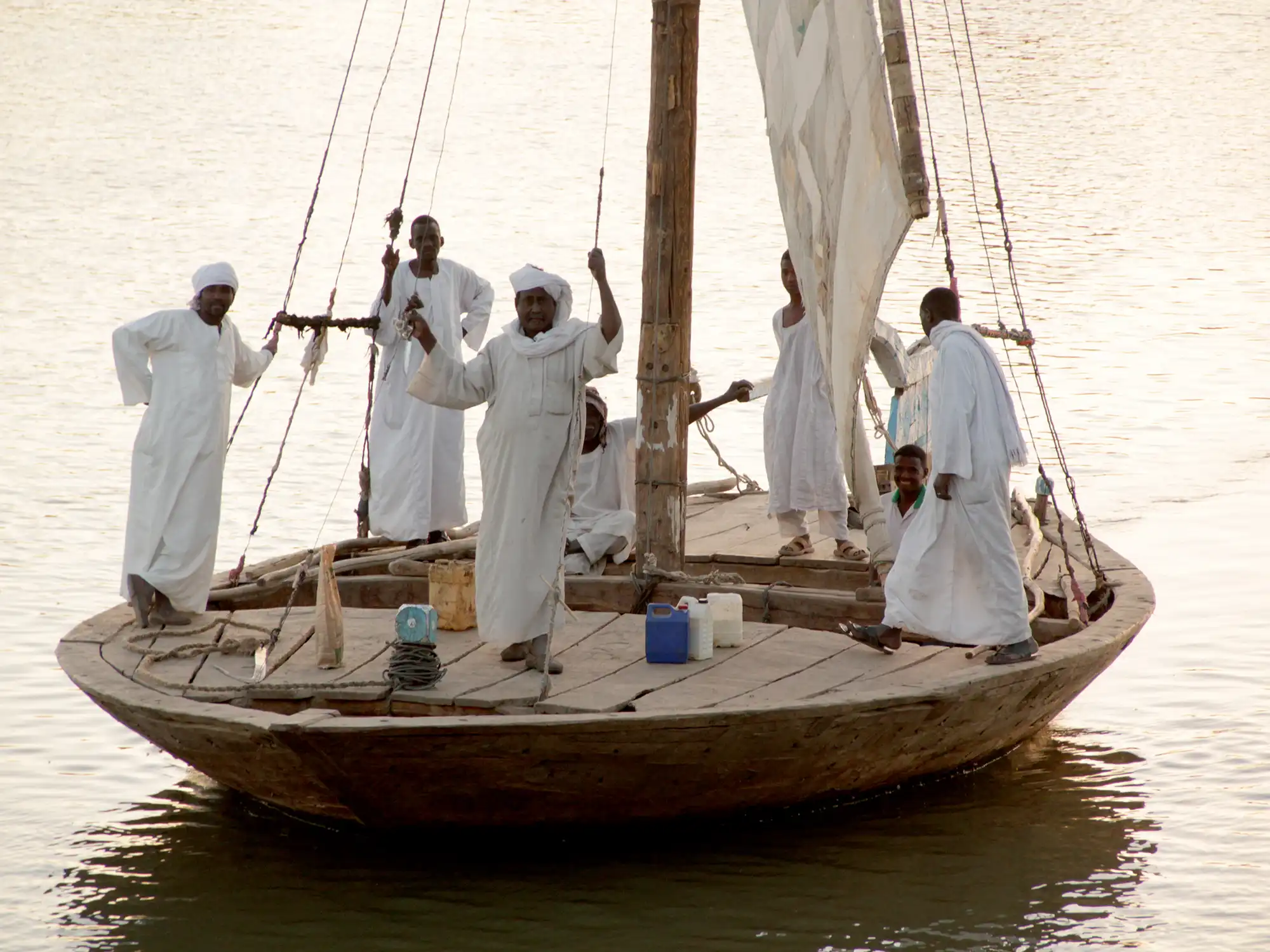 Kerma-Sudan - Foto Nilüberfahrt