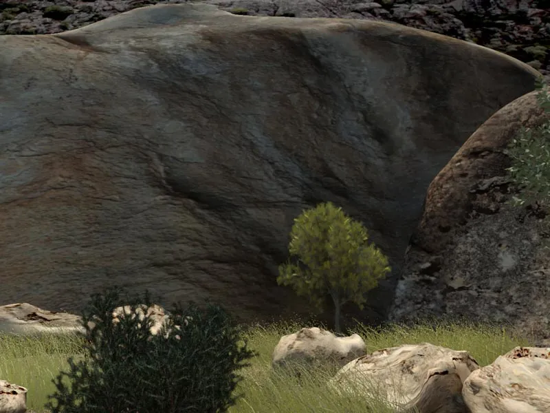 Felsmalerei Latmosgebirge - Grafik aus Animation