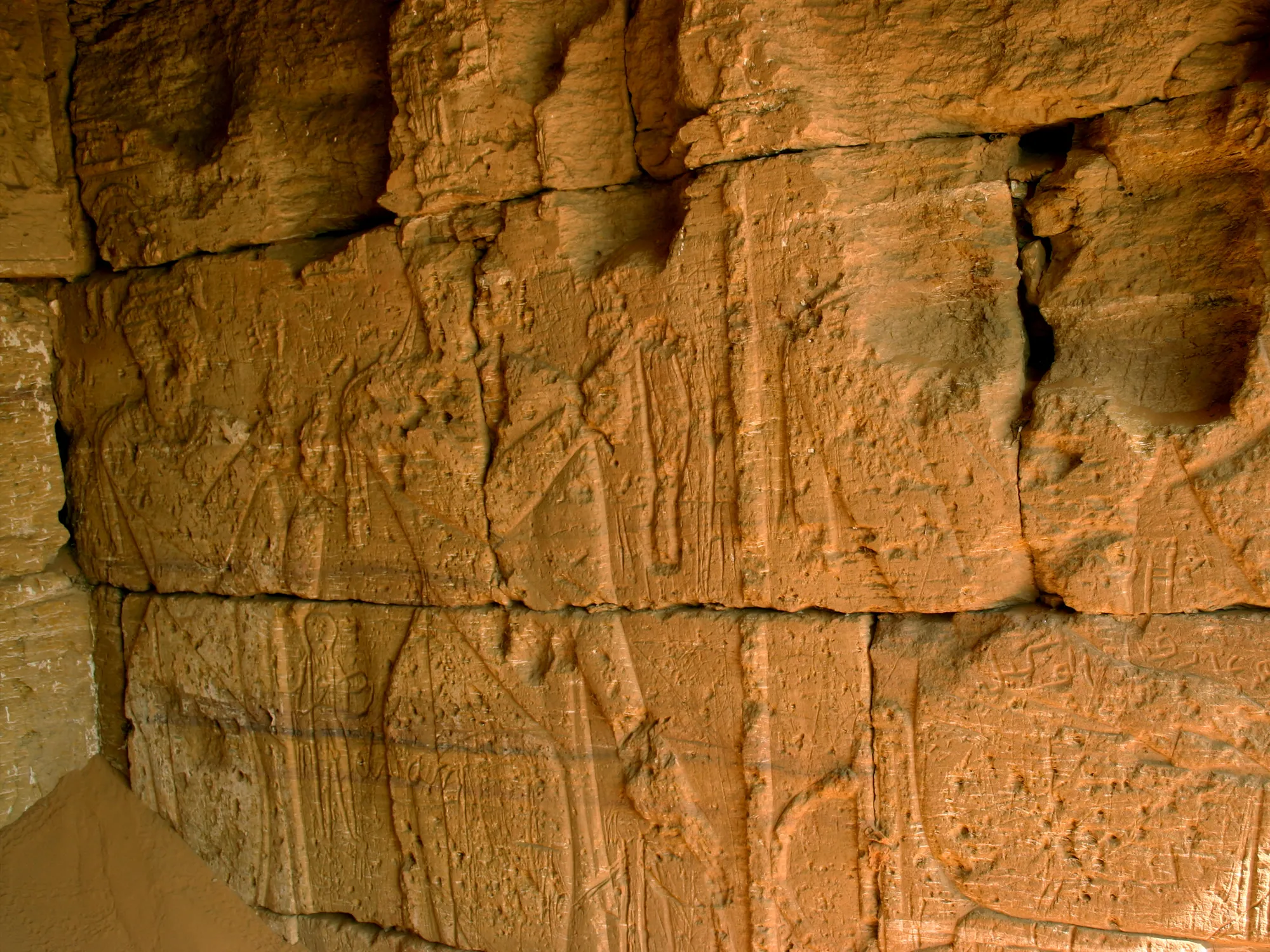 Meroe (Sudan) - Foto aus dem Innenbereich der Kapelle