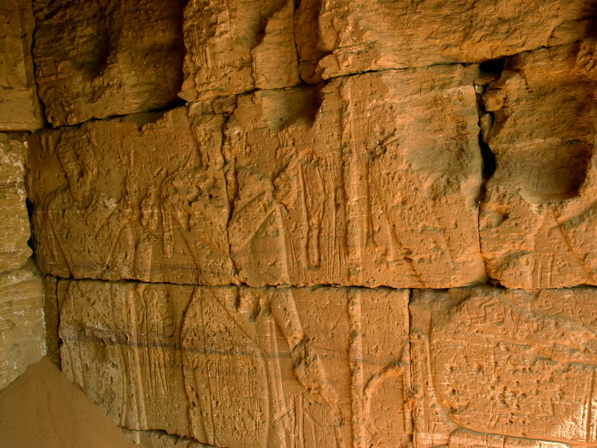 Meroe (Sudan) - Foto aus dem Innenbereich der Kapelle