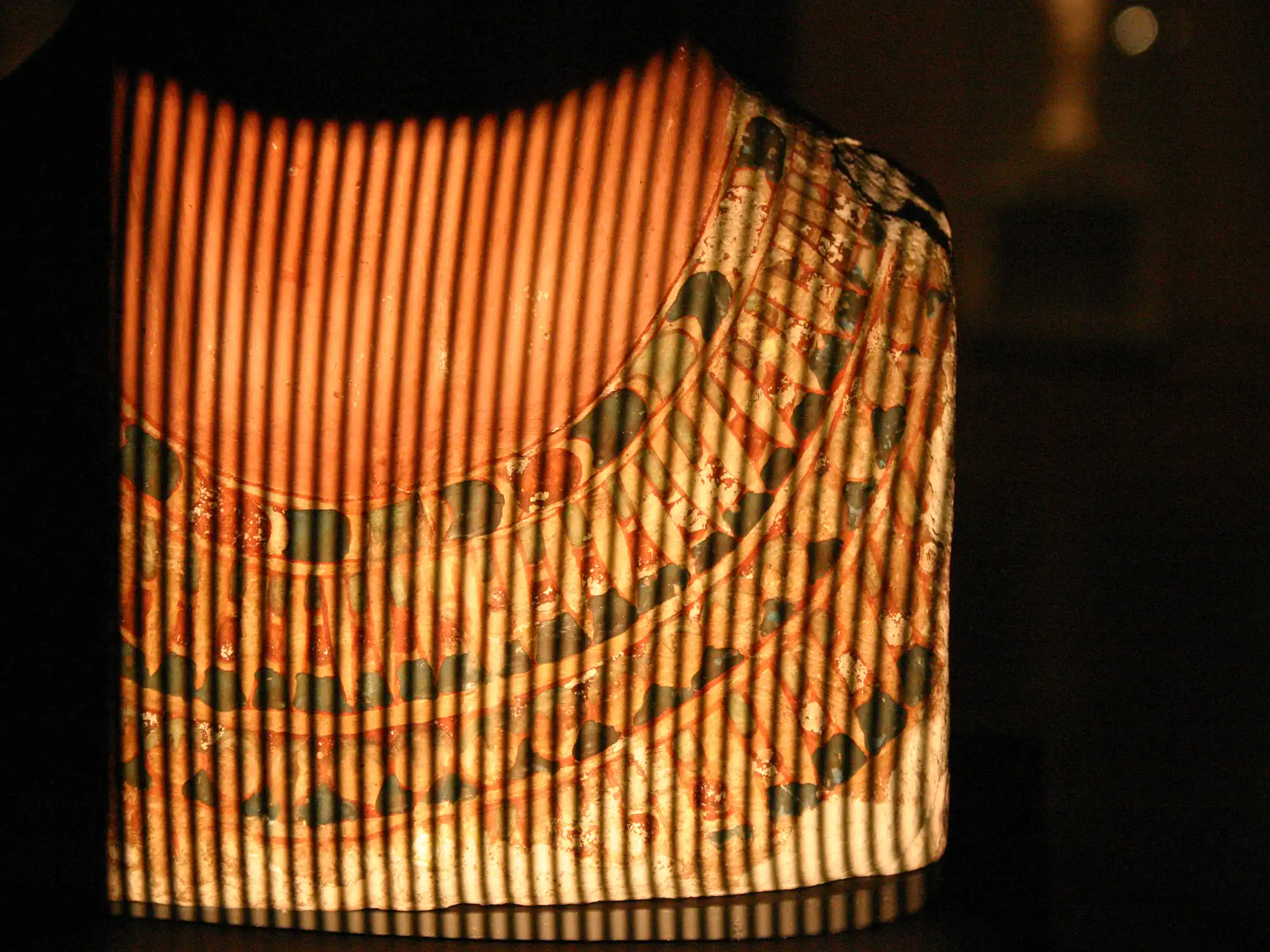 Büste der Nofretete - Streiflichscannen im Ägyptischen Museum Berlin