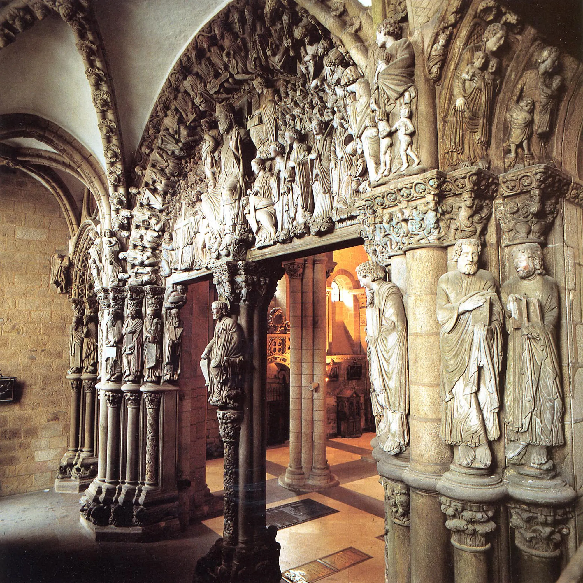Portico de la Gloria (Spanien) - Portico de la Gloria in Santiago de Compostella